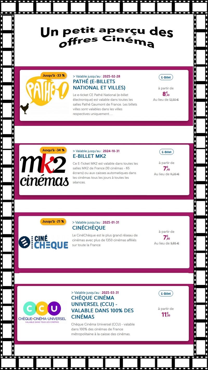 Flyer Emiles Cinéma