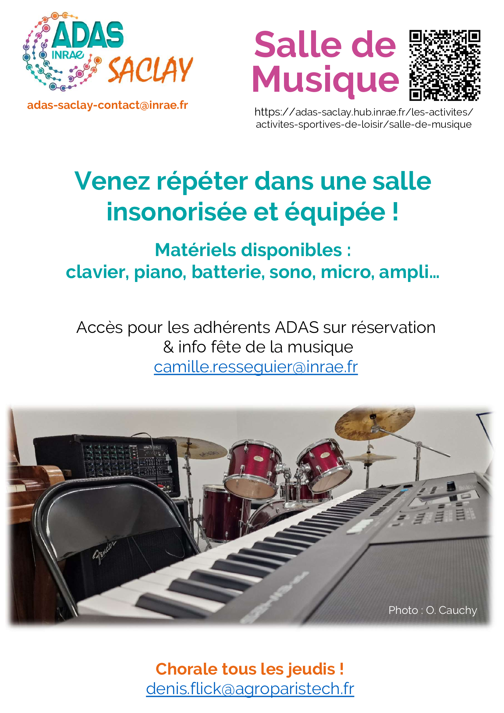 Flyer Salle de musique