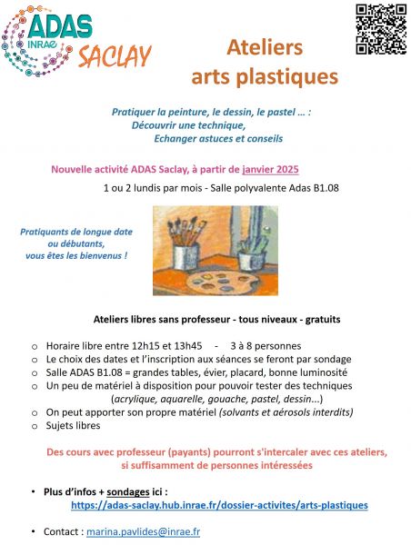 Flyer Arts plastiques