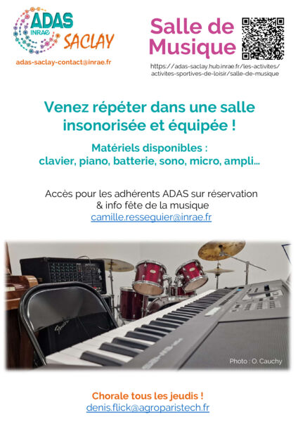 Flyer Salle de musique