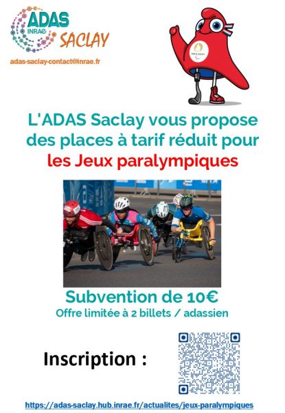 Flyer Jeux paralympiques