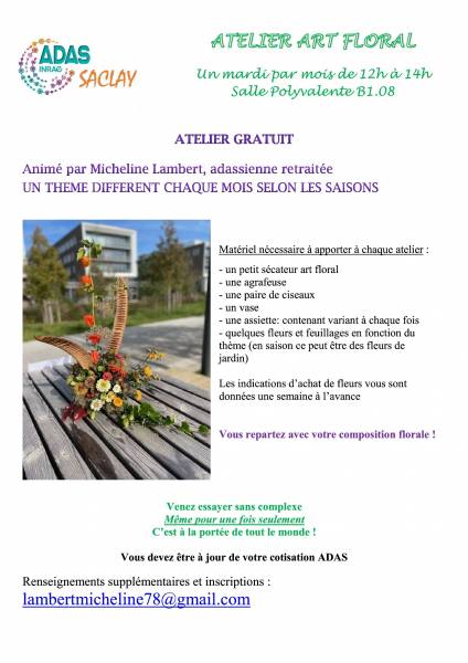 Flyer Art Floral